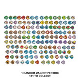 Pokemon: Collect 151 Chinese Jigsaw Magnet Set